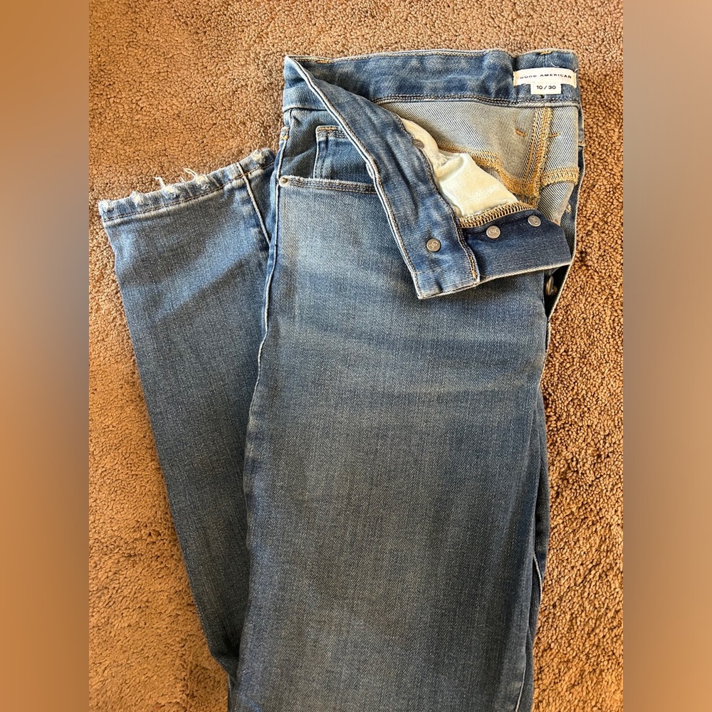 Good American Light Blue Denim Jeans
